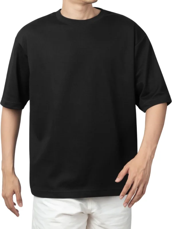 Sleek Noir: Black T-Shirt